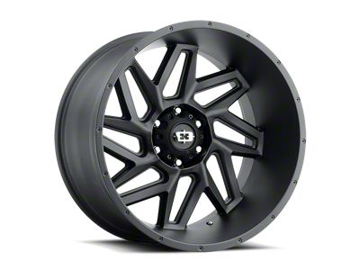 Vision Off-Road Spyder Gloss Black Milled Spoke 6-Lug Wheel; 20x12; -51mm Offset (04-08 F-150)