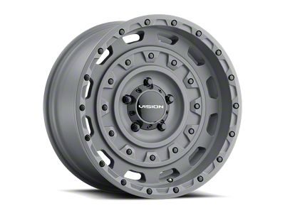 Vision Off-Road Tactical Thrashed Gunmetal 6-Lug Wheel; 20x12; -44mm Offset (04-08 F-150)