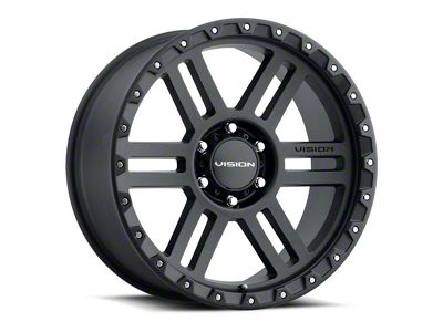 Vision Off-Road Manx 2 Satin Black 6-Lug Wheel; 18x9; 12mm Offset (07-13 Sierra 1500)