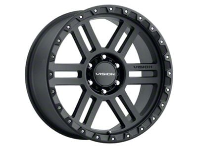 Vision Off-Road Manx 2 Satin Black 6-Lug Wheel; 20x9; 0mm Offset (07-13 Sierra 1500)