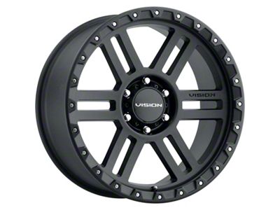 Vision Off-Road Manx 2 Satin Black 6-Lug Wheel; 20x9; 12mm Offset (07-13 Sierra 1500)