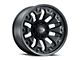 Vision Off-Road Armor Satin Black with Black Bolt Inserts 6-Lug Wheel; 20x9; 0mm Offset (07-13 Sierra 1500)