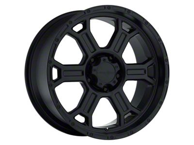 Vision Off-Road Raptor Matte Black 6-Lug Wheel; 18x9.5; -12mm Offset (07-13 Sierra 1500)