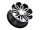 Vision Off-Road Warrior Gloss Black Machined 6-Lug Wheel; 20x9; 18mm Offset (07-13 Sierra 1500)