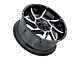 Vision Off-Road Prowler Gloss Black Machined 6-Lug Wheel; 17x9; -12mm Offset (07-13 Sierra 1500)