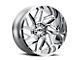 Vision Off-Road Spyder Chrome 6-Lug Wheel; 20x9; 0mm Offset (07-13 Sierra 1500)