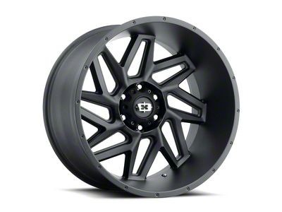 Vision Off-Road Spyder Satin Black 6-Lug Wheel; 22x14; -76mm Offset (07-13 Sierra 1500)