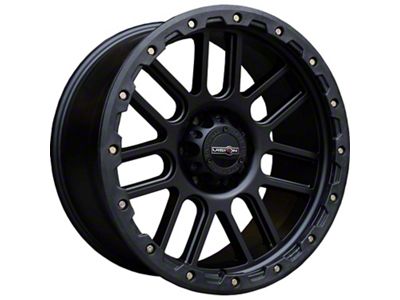 Vision Off-Road Nemesis Matte Black 6-Lug Wheel; 20x9; 0mm Offset (07-13 Silverado 1500)