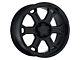 Vision Off-Road Raptor Matte Black 6-Lug Wheel; 17x9; -6mm Offset (07-13 Silverado 1500)