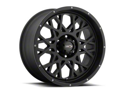 Vision Off-Road Rocker Satin Black 6-Lug Wheel; 20x12; -51mm Offset (07-13 Silverado 1500)