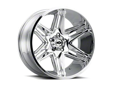 Vision Off-Road Razor Chrome 6-Lug Wheel; 22x12; -51mm Offset (07-13 Silverado 1500)