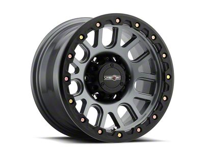 Vision Off-Road Nemesis Gunmetal 6-Lug Wheel; 17x9; -12mm Offset (07-14 Tahoe)