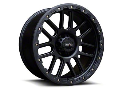 Vision Off-Road Nemesis Matte Black 6-Lug Wheel; 17x9; -12mm Offset (07-14 Tahoe)