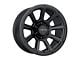 Vision Off-Road Turbine Matte Black 6-Lug Wheel; 17x8.5; 18mm Offset (07-14 Tahoe)