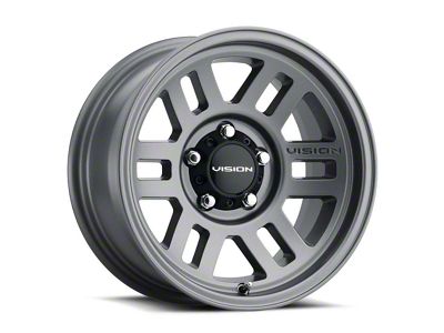 Vision Off-Road Manx 2 Overland Satin Gray 6-Lug Wheel; 17x9; -12mm Offset (07-14 Tahoe)