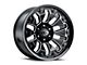 Vision Off-Road Armor Gloss Black Milled with Black Bolt Inserts 6-Lug Wheel; 18x9; 12mm Offset (07-14 Tahoe)