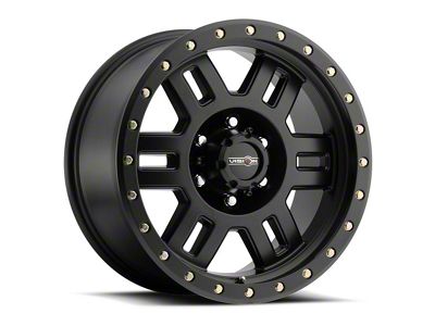 Vision Off-Road Manx Matte Black 6-Lug Wheel; 17x8.5; 0mm Offset (07-14 Tahoe)