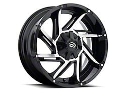 Vision Off-Road Prowler Gloss Black Machined 6-Lug Wheel; 20x12; -51mm Offset (07-14 Tahoe)