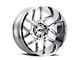 Vision Off-Road Sliver Chrome 6-Lug Wheel; 20x9; 0mm Offset (07-14 Tahoe)