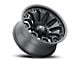 Vision Off-Road Armor Satin Black with Black Bolt Inserts 6-Lug Wheel; 20x9; 0mm Offset (07-14 Yukon)