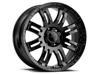 Vision Off-Road Warrior Gloss Black 6-Lug Wheel; 20x9; 18mm Offset (07-14 Yukon)