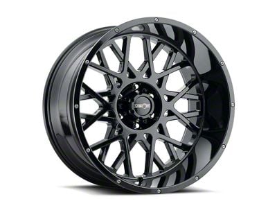 Vision Off-Road Rocker Gloss Black 6-Lug Wheel; 18x9; -12mm Offset (07-14 Yukon)