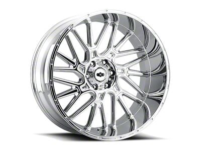 Vision Off-Road Brawl Chrome 6-Lug Wheel; 22x12; -51mm Offset (07-14 Yukon)