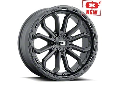 Vision Off-Road Korupt Satin Black 5-Lug Wheel; 20x9; 12mm Offset (09-18 RAM 1500)