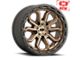 Vision Off-Road Korupt Satin Bronze 5-Lug Wheel; 20x9; -12mm Offset (09-18 RAM 1500)