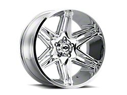 Vision Off-Road Razor Chrome 8-Lug Wheel; 20x10; -25mm Offset (11-16 F-250 Super Duty)