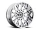 Vision Off-Road Rocker Chrome 8-Lug Wheel; 20x10; -25mm Offset (11-16 F-350 Super Duty SRW)