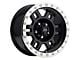 Vision Off-Road Manx Gloss Black Machined 6-Lug Wheel; 17x8.5; 0mm Offset (14-18 Sierra 1500)