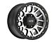 Vision Off-Road Nemesis Matte Black Machined 6-Lug Wheel; 18x9; 0mm Offset (14-18 Silverado 1500)