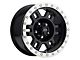 Vision Off-Road Manx Gloss Black Machined 6-Lug Wheel; 17x8.5; 0mm Offset (14-18 Silverado 1500)