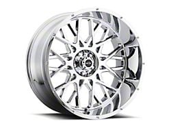 Vision Off-Road Rocker Chrome 6-Lug Wheel; 20x12; -51mm Offset (14-18 Silverado 1500)