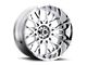 Vision Off-Road Rocker Chrome 6-Lug Wheel; 22x10; -19mm Offset (14-18 Silverado 1500)