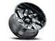 Vision Off-Road Spyder Gloss Black Milled 8-Lug Wheel; 20x10; -25mm Offset (15-19 Sierra 3500 HD SRW)