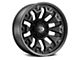 Vision Off-Road Armor Satin Black with Black Bolt Inserts 6-Lug Wheel; 20x9; 12mm Offset (15-20 Tahoe)