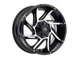 Vision Off-Road Prowler Gloss Black Machined 6-Lug Wheel; 17x9; -12mm Offset (15-20 Tahoe)