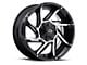 Vision Off-Road Prowler Gloss Black Machined 6-Lug Wheel; 20x12; -51mm Offset (15-20 Tahoe)