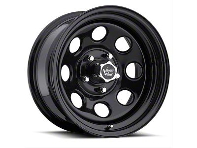 Vision Off-Road Soft 8 Gloss Black 6-Lug Wheel; 17x9; -12mm Offset (15-20 Tahoe)