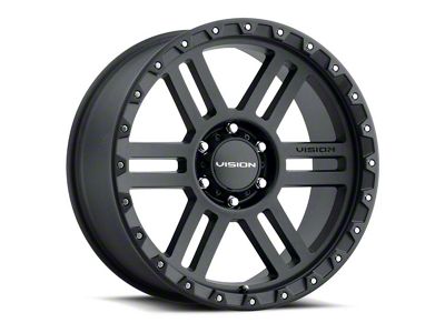 Vision Off-Road Manx 2 Satin Black 6-Lug Wheel; 17x9; 12mm Offset (15-20 Yukon)