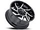 Vision Off-Road Prowler Gloss Black Machined 6-Lug Wheel; 18x9; -12mm Offset (15-20 Yukon)