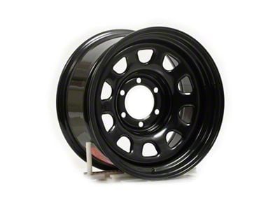 Vision Off-Road D Window Gloss Black 6-Lug Wheel; 17x9; -12mm Offset (15-20 Yukon)