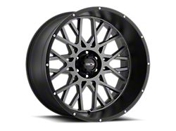 Vision Off-Road Rocker Anthracite with Satin Black Lip 6-Lug Wheel; 22x12; -51mm Offset (19-23 Ranger)