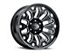 Vision Off-Road Armor Gloss Black Milled 6-Lug Wheel; 18x9; 12mm Offset (21-24 F-150)