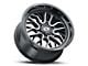 Vision Off-Road Riot Gloss Black Machined 8-Lug Wheel; 20x9; 12mm Offset (23-24 F-250 Super Duty)