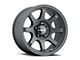 Vision Off-Road Flow Satin Black 6-Lug Wheel; 17x9; -12mm Offset (2024 Ranger)