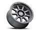 Vision Off-Road Ojos Satin Black 6-Lug Wheel; 18x9; -12mm Offset (2024 Ranger)