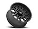 Vision Off-Road Rocker Satin Black 6-Lug Wheel; 22x10; -19mm Offset (2024 Ranger)